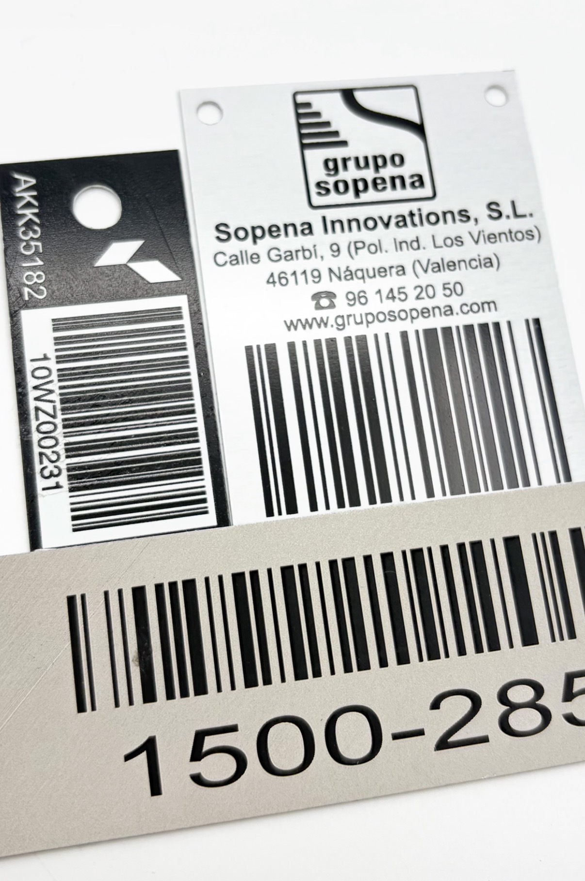 placa código de barras