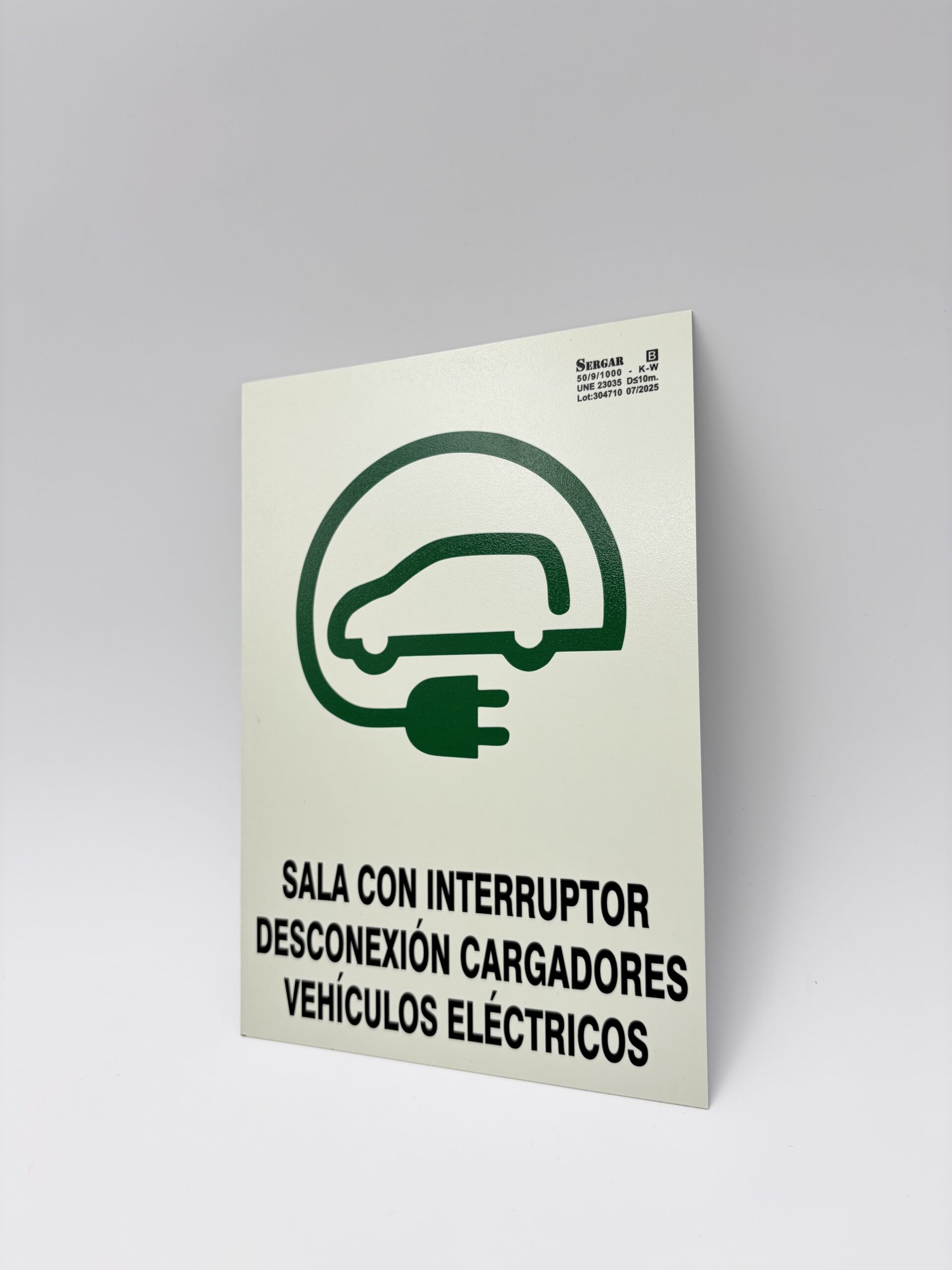 señalización personalizada Sergar